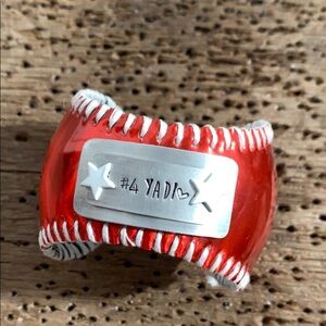 Yadier Molina Baseball Cuff Bracelet